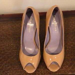 Cole Haan patent leather heels, size 6